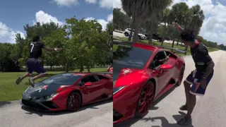 Viral Video Shows YouTuber IShowSpeed Jumping Over Speeding Lamborghini; Internet Has Questions